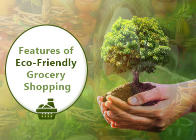 What are the essential features of Eco-Friendly Grocery Shopping?